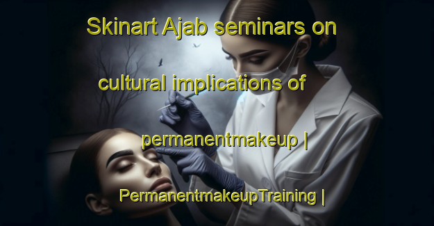 Skinart Ajab seminars on cultural implications of permanentmakeup | PermanentmakeupTraining | PermanentmakeupClasses | SkinartTraining-India